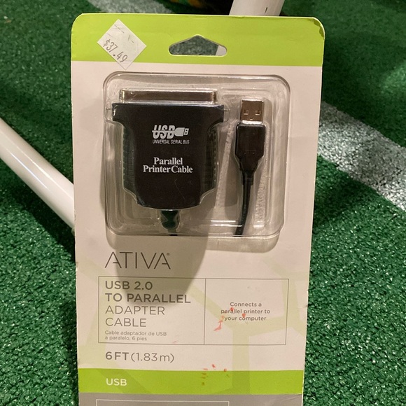 Ativa USB 2.0 to Parallel Adapter Cable - Picture 1 of 4